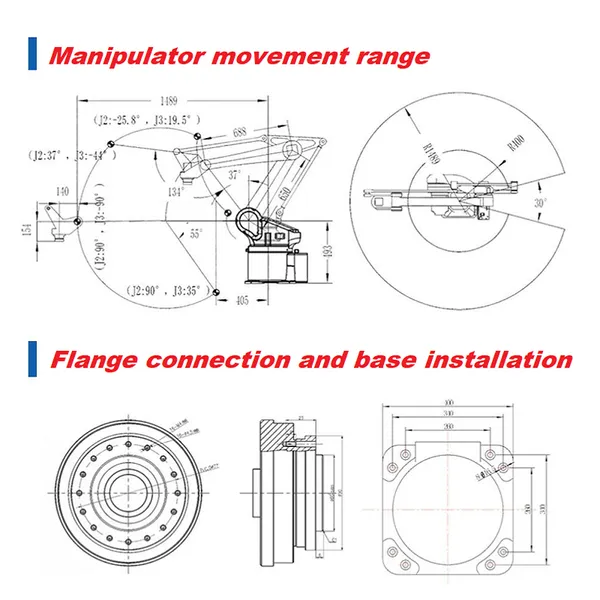 Multi Functional Industrial Robot (robotic Arm) for Welding, Handling, Palletizing, Polishing and Grinding photo-4