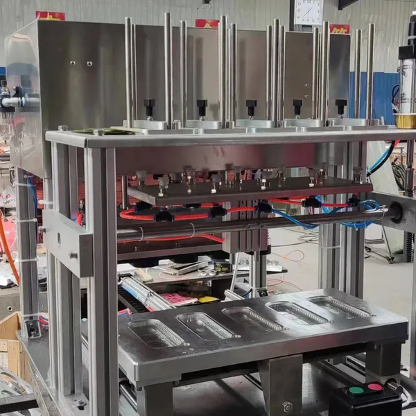 Automatic Film Packaging and Sealing Machine for Cheese Durian Aluminum Foil Boxes
