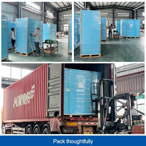 High-Strength FRP Wall Panels VAN RV Cargo Truck Bodies Wear-Resistant Decorative Refrigerated Building Sheet FRP Sandwich Panel photo-6