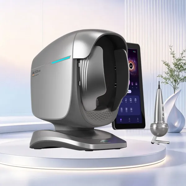 Latest Ai 3D Facial Scanner Skin Analysis Hair & Scalp Analyzer Salon Equipment Factory Price photo-2