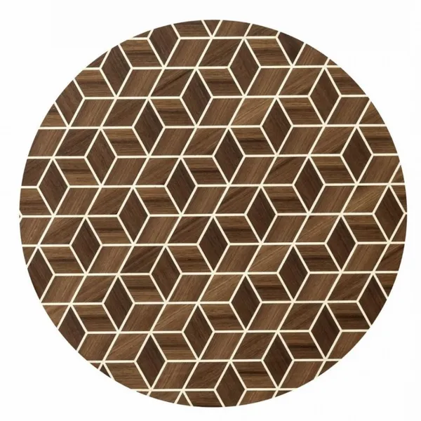 Perfect Unity Wood Marquetry Coffee Table photo-2