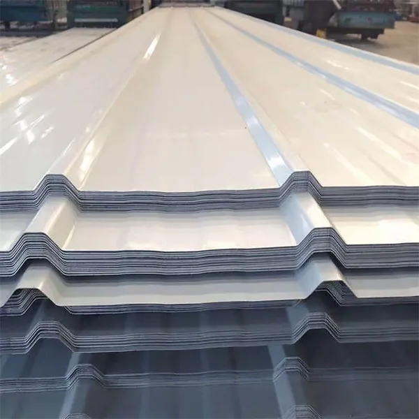 Custom Processing 20 Gauge Corrugated Galvanized Steel Roofing Sheets Metal Siding Plate Zero Spangle Cutting Features photo-5