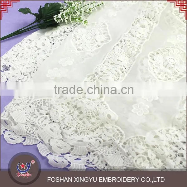 Jacquard Technics Most Comfortable Set Mesh Micro Fiber Polyester Embroidery Fabric