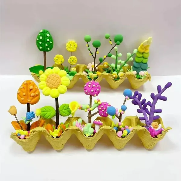 Molded Pulp DIY Art Blanks With 3D Craft, Ideal for Acrylic and Watercolor,Custmizable