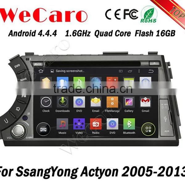 Wecaro WC-SY7020 Android 4.4.4 Car Dvd Gps for Ssangyong Actyon Car Multimedia Player 2005 - 2013 With Radio 3G Wifi Playstore photo-3