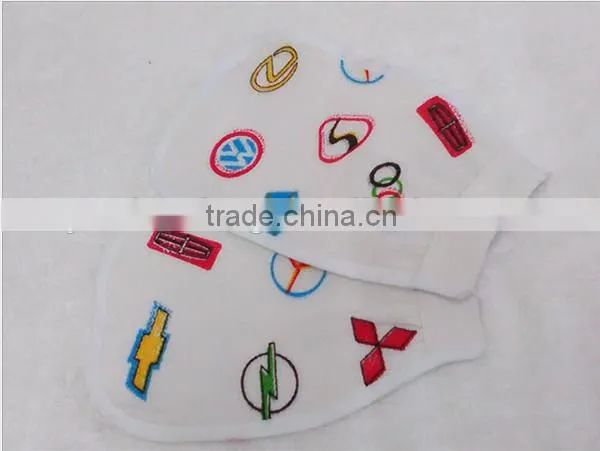 2016 Printed Viscose Morocco Kesse Scrubber Body Scrub Mitt Tan Removal Glove Mitt