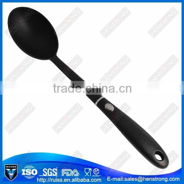 Wholesale Kitchen Utensils Non-stick Nylon Fishing Soup Spoon photo-6