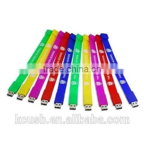 Cheapest Silicone Wristband Promotional Gift Usb Custom Logo Usb Pendrive Quality Choice photo-3