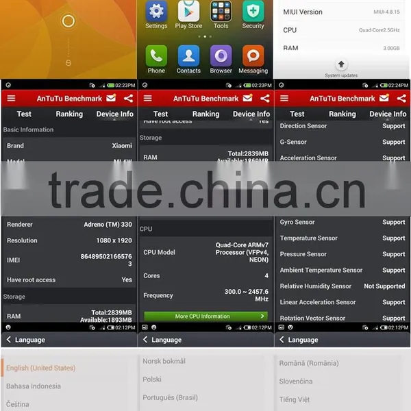 Smart Phone Xiaomi Mi4 White Color photo-6