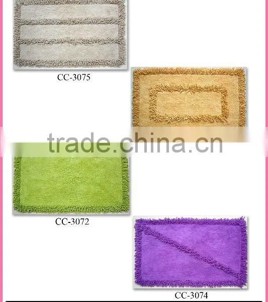 Chenille with Cotton Light Rugs