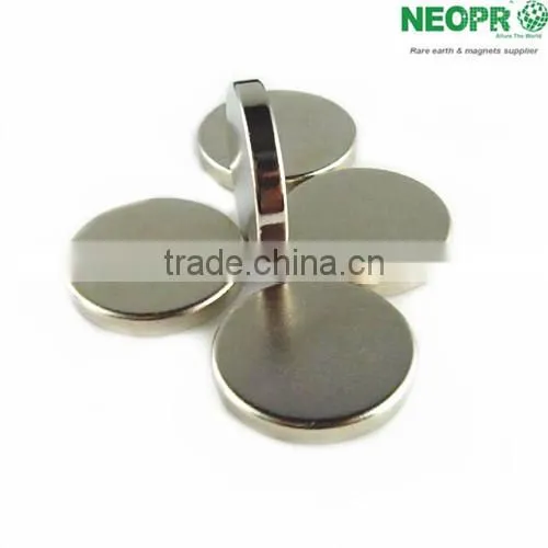 NiCuNi N48 Neodymium/Ndfeb Magnet 12mm x 4mm photo-2