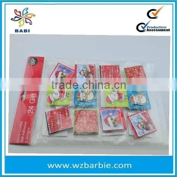 High Quality 2015 Merry Christmas 3D Gift Tags Hand-creafted Card Quality Choice