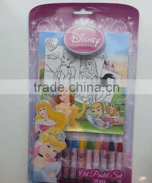 Disney Princess Oil Pastel