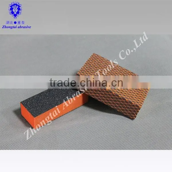 Aluminium Oxide Colorful Sanding Sponge 100*70*25mm P60-240 for Polishing photo-6