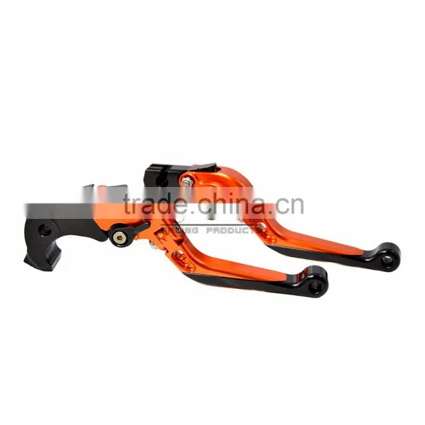 BJ-LS-001-F16/KL CNC Foldable Extendable Motorcycle Brake Clutch Lever for KTM DUKE 390 photo-2