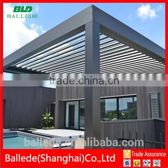 Aluminium Rainproof Louvre Roof photo-2