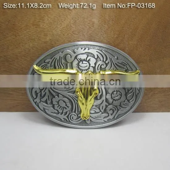 High Quality Antique Gold Belt Buckle photo-6