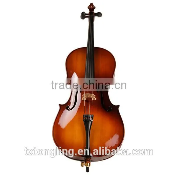 ( TL011)Maple Back Side Material and Ebony Fingerboard Material Popular Cello photo-2