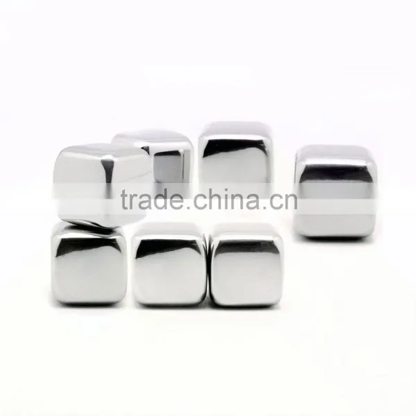 NT-WS13 Whisky Ice Cube Stone Whiskey Rocks Stainless Steel Ice Cubes for Drinks