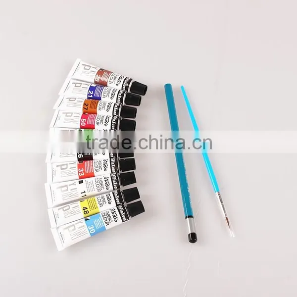 Free Sample 2015 Hot Sell Bulk Best Quality 12 Color Art Acrylic Colour Paint Set For Students Quality Choice photo-5
