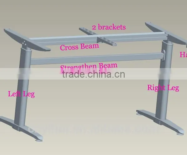 Height Adjustable Table Leg Adjustable Height Folding Table Legs Telescopic Table Legs photo-6