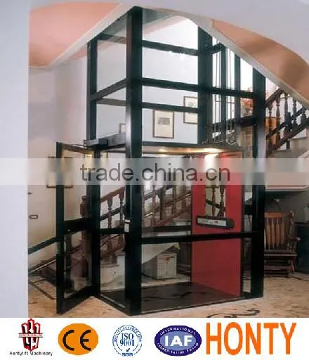 China Supplier Offers Cheap Best Selling Lead Rail Type Hydraulic Cargo Elevator Lift photo-6