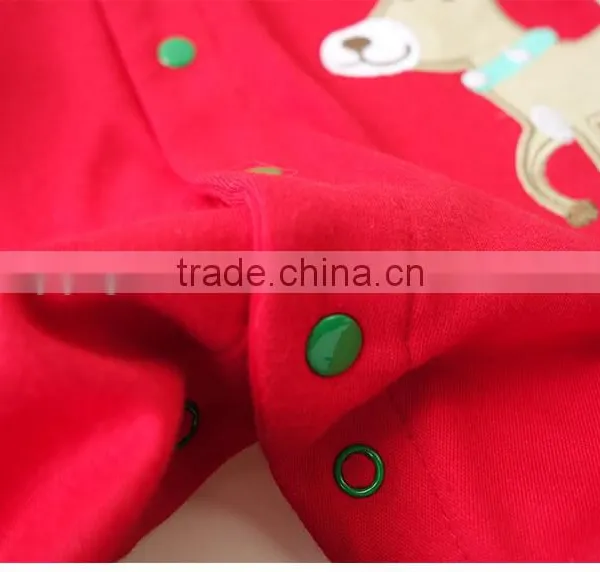 Classical Christmas Baby Romper Christmas Baby Romper Chrismas Baby Clothes photo-2