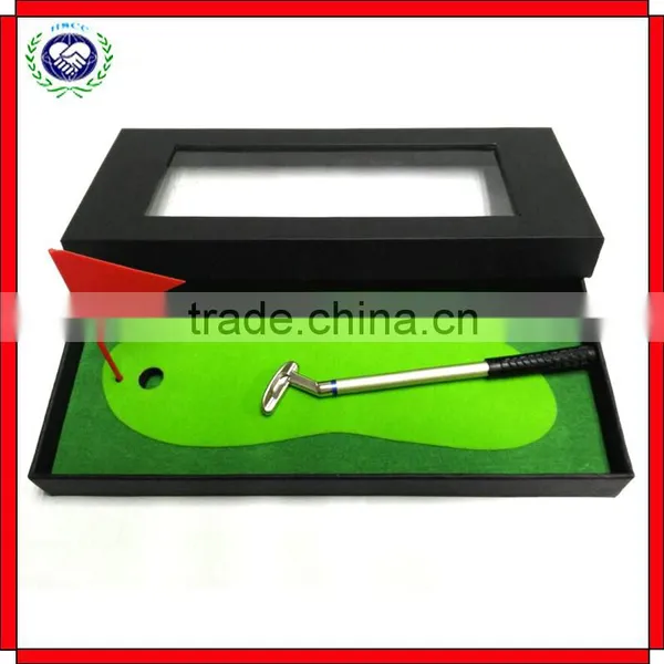 High Quality Souvenir Gifts 3 Metal Pen Mini Golf Pen Set photo-3