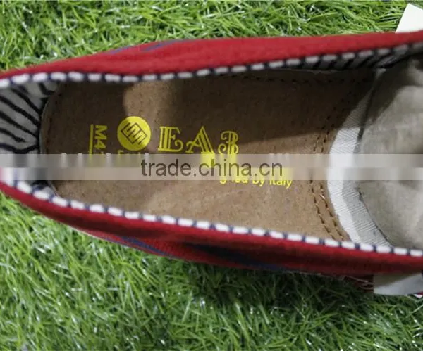 Red Stock Canvas Shoes photo-4