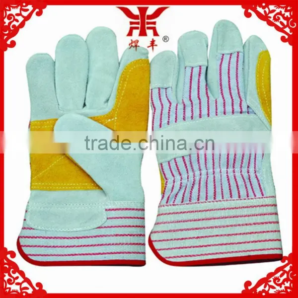 10.5'' Double Palm Work Man Safety Glove photo-3