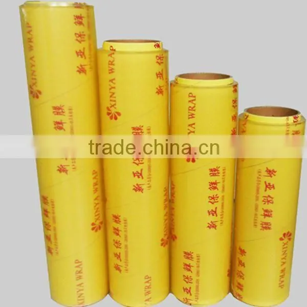 Super Clear Stretch Film/pvc Food Wrapping/dust-proof Plastic Food Package