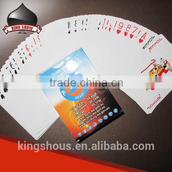 Custom 300 Gsm Paper Playing Cards for Promotional Advertising photo-6