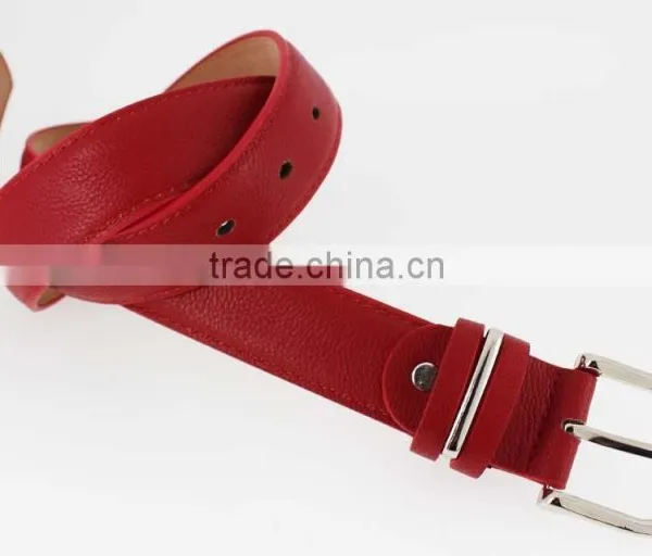 30Mm Women's Fashion PU Belt With High Quality Leather in Chinese Factory photo-4