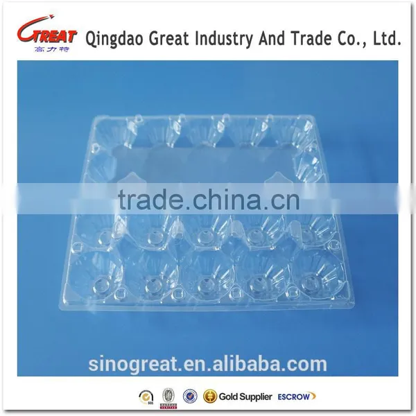 Transparent Pet Plastic Egg Tray 6-30 Eggs Tray photo-3