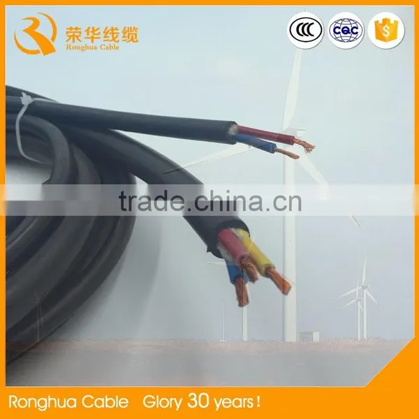 Non-Shielded Shielding and Copper Conductor Material Rubber Wire photo-6