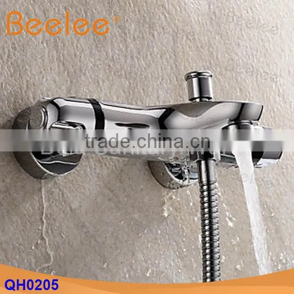 Brass Wall Mounted Thermostatic Bath Shower Mixer Thermostatic Faucet (QH0205) photo-4