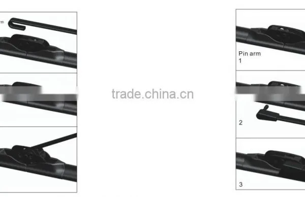 Wholesale China Supplier Rubber Refill, Howo Wiper Blade S960 photo-3