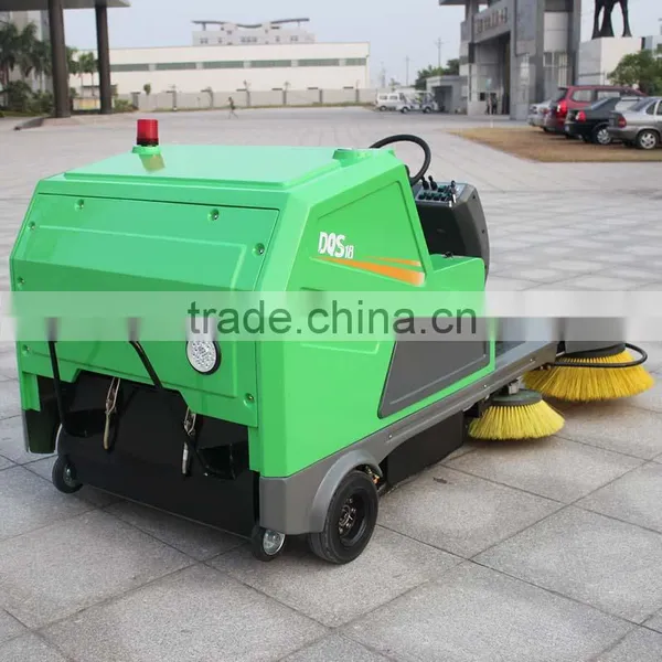 China Wholesale Industrial Cleaning Machine Electric Ride on Road Sweeper (DQS18) photo-3