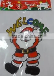 Christmas PVC Sticker For Window /Door Decoration photo-5