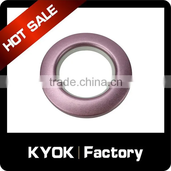 KYOK Vintage Brass Oval Clip Curtain Rings Polishing Curtain Rings,Decorative Tassel Curtain Accessories photo-2