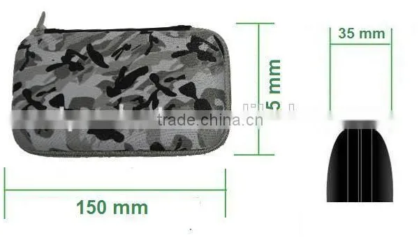 Eyewear,laptop,camera,tool,power Bank , for PSP Game , Purpose Zipper PU & EVA Case photo-3
