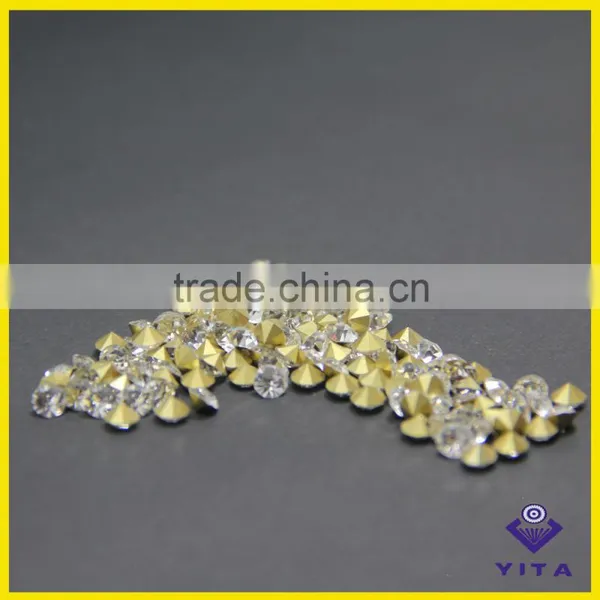 A Quality Point Back Rhinestone Super Shining White Crystal Diamond for Fashion Jewelry Quality Choice photo-4