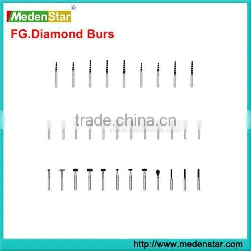 2014 Dental Supply Dental Diamond Burs /sintered Diamond Burs/FG Diamond Burs