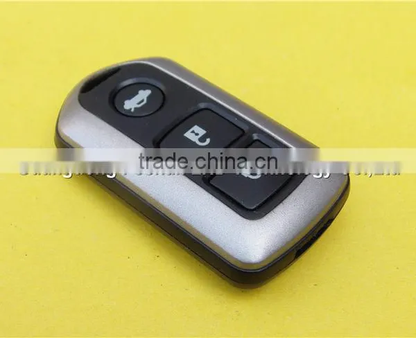 Hot Sale 3 Buttons Remote Key Case Fob for Toyota Silver Car Key photo-4