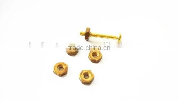 Jam Hex Nuts Copper #6-32 photo-2