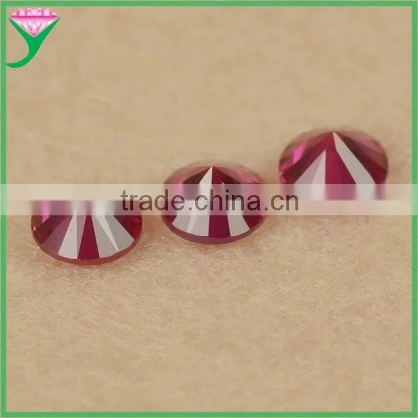 Industrial Synthetic Corundum Round 5# Ruby photo-2