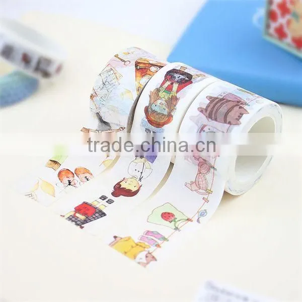 Xg-10010 DIY Decoration Flamingo Washy Customized Tape Sri Lanka Washy Japanese Tape photo-4