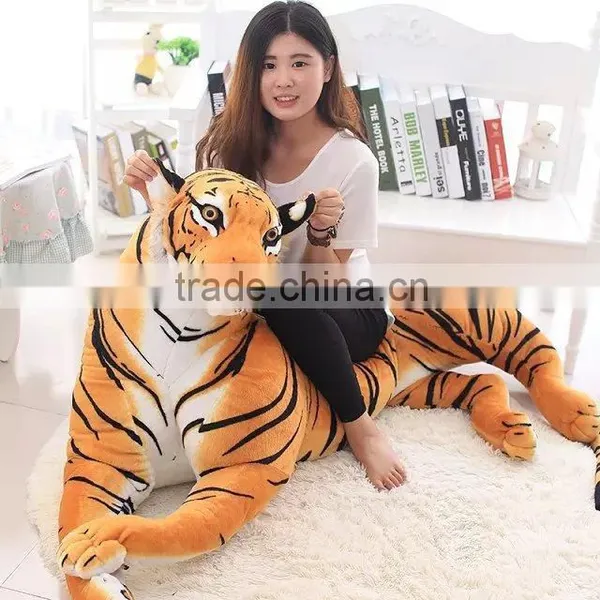 Plush Animal Lying Tiger Toy Plush Lying Tiger Plush Toy Stuffed Toy photo-6