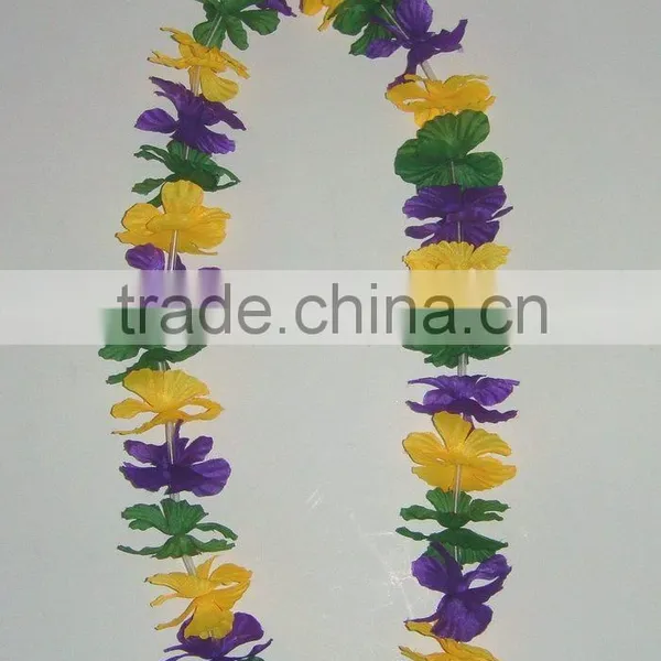 2016 New Style Promotional Hawaii Flower Garland / Flower Lei Sets