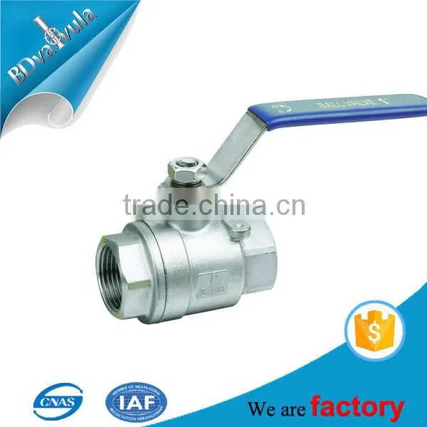 1/2 3/4 1 2 3 4 Inch 3pcs Ss304 Ss316 Full Bore Socket Weld Ball Valve photo-4